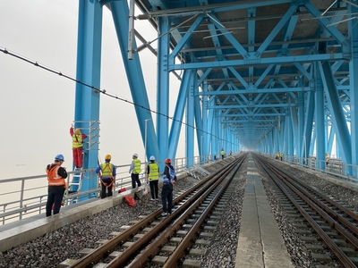 中天科技新型5G漏纜賦能滬蘇通長江公鐵大橋，實現5G網絡全覆蓋